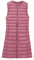 Doudoune Longue Légère sans Manche Femme Veste Doudoune Fine Legere sans Manches Femme Gilet Matelassé Blouson sans Manche Femme Duvet Grande Taille Chaude Puffer Jacket sans Manche Femme Rose L