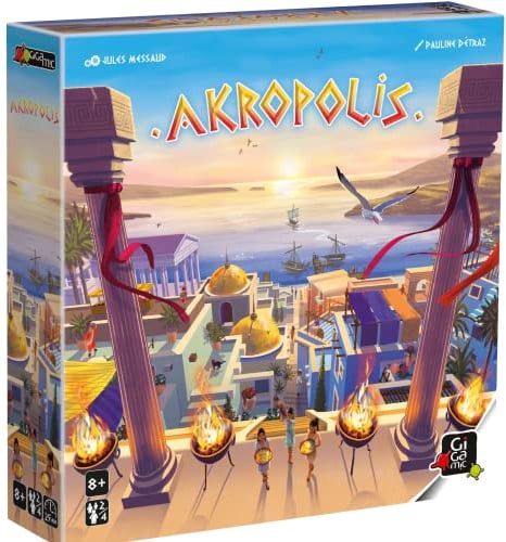 GIGAMIC - Acropolis — AS Gold — Spiel des Jahres 2023, 1-4 Spieler [französische Version]