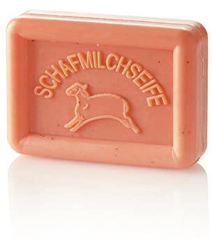 OVIS Schafmilchseife 100g -Grapefruite Alge -Reinigung und Pflege mit Schafmilch in Papierverpackung / zero waste ohne Mikroplastik oder Mineralöl