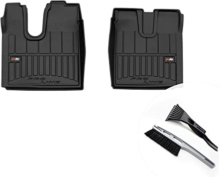 moto-MOLTICO 3D Gummimatten Auto, 4-teiliges Set, Allwetter Gummi Fußmatten, Antirutsch & Wasserfest Autoteppiche - passend für Man TGL ab 2008