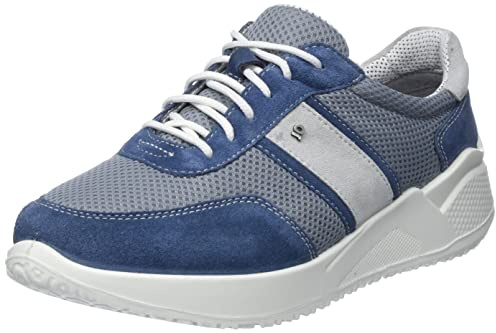 Jomos Damen 21 Sneaker, Jeans/hellgau, 43 EU X-Weit