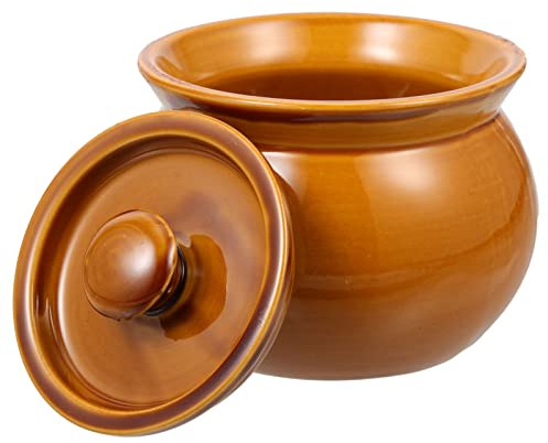 DOITOOL Exquisita Olla Multifunción Con Cocina Francesa Vajilla De Barro Hogar Tapa De Cerámica Pollo Tradicional Estufa Cuenco Dolsot Cazuela Estofado Restaurante Cocina