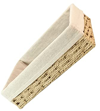 PLAFOPE Cesta de Almacenamiento cestas de Almacenamiento Canasta de artículos Varios para el hogar Cesta de artículos Varios de ratán cestas Mimbre Rectangular Tejer envase