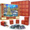 Pukamam Adventskalender 2025 Puzzle Erwachsene 1008 Teile Weihnachten Schnee Frauen Männer Geschenke