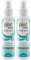 pjur med AFTER SHAVE - Pflegespray für Frauen und Männer - mit Aloe Vera zur sanften Hautpflege - effektiv gegen Rasurbrand - 100ml (2er Pack)