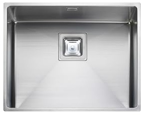 Rangemaster KUBE50/ Kube 540440 1.0B S/S Spüle, Edelstahl