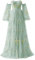 Générique Robe De Bal en Tulle BrodéE De Fleurs pour Femmes,Corset Longue,Bretelles Spaghetti,FéE FroncéE,Robe De SoiréE Formelle A-Mint Green 4