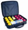 SUPER ARAMITH PRO CUP 2″ RED & YELLOW POOL BALLS, BALL CLEANER & CASE SET**