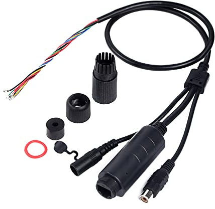 Woedpez FS5712DW Adapter Cable With Function Splitter Cable IEEE802.3Af To 12V1A 1500V Isolated For IP-Camera
