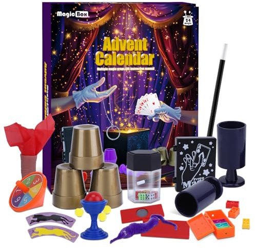 Sumsoltic Weihnachts Experimentierkasten Jugglers Adventskalender Die schönsten Experimente für Kinder ab 8-12 Jahre Spielzeug Adventskalender Science Magic Adventskalender Jungen Mädchen