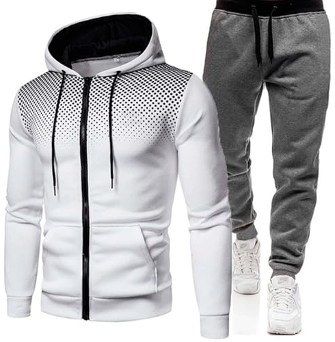 Warmer Jogginganzug Herren Winter, Partner Jogginganzug, Thermo Anzug Herren, Herren Freizeitanzug, Freizeit Anzug Herren, Herren Sportanzug, Pullover Herren Set, Jogginganzug Herren, trainingsanzüge