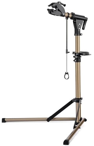 CHEPARK Bike Repair Stand (Max 80lbs) - Bike Stand Rack for Workstand Maintenance - E Bike Repair Stand Bicycle Shop Home Mechanics for Mountain Bike and Road Bike