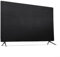 Cubierta antipolvo para TV de 55 pulgadas, 43 elásticos LCD para colgar en el escritorio, protector de pantalla de TV, adecuado para monitores de 43, 49 y 55 pulgadas (55 pulgadas, negro)