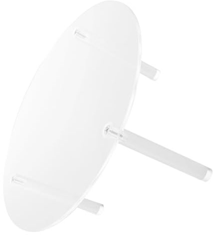 SOLUSTRE Acryl Ständer Für Getränkespender Wasserfilterspenderhalter Transparenter Acrylbehälterständer Sockel Für Heimdekoration Getränkebehälterhalterung