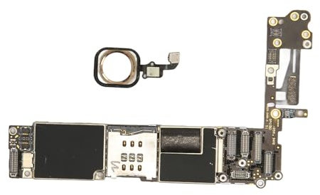 BONKZEBU Entsperren Sie das Motherboard mit Touch -ID -Fingerabdruck, Entsperrter Logikscheibe Austausch für 6 US -Version, Entsperrte Telefon -Hauptlogik -Board, Handy Mainboard (16 GB)