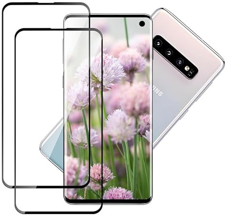 Banuyaw für Schutz Displayschutz Samsung Galaxy S10 Panzerglas, für Schutzfolie Samsung S10 Folie 9H Härte Displayfolie, Ultra-klar Schutzglas Handy Display, 2 Stück