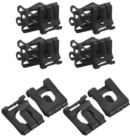 TOMETURE 30 pcs Office Chair Cylinder Clips Gas Lift Retaining Fasteners M6 External Snap Ring Anti-Loosening Replacement Clamps for Chair Base Stability Home Office Furniture Repair