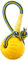 Everlasting Starmark 078062 Fantastic Foam Ball on A Rope, clear
