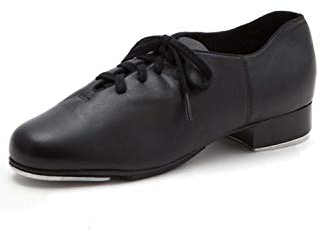 Capezio Cadence Damen Oxford Schuhe, Schwarz, 38 EU (Herstellergröße: 7)