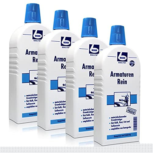 4x Dr. Becher Armaturen Rein 500 ml