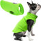 Gooby Fleece-Weste, Hundepullover – Limette, Größe M, Warmer Pullover, Fleece-Hundejacke mit O-Ring-Leine, Winterpullover für kleine Hunde, Jungen oder Mädchen