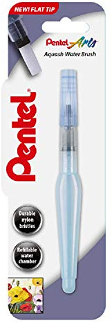 Pentel Aquash XFRH-MHBR Arts Aquash Water Brush - Flat Tip (Each)