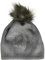 Döll Mädchen Pudelmütze Strick Mütze, Grau (Light Gray Melange 8100), 53
