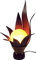 Small Foot Deko-Leuchte LOTUS KARIMA, Tisch-Lampe aus Natur-Materialien, Stimmungsleuchte