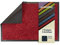 Primaflor Fußmatte - Brasil, 60x90 cm, Rot, Viele Größen und Farben, rutschfeste Schmutzfangmatte, Hochwertiger Fußabtreter, Sauberlaufmatte, Türvorleger für Flur und Eingang