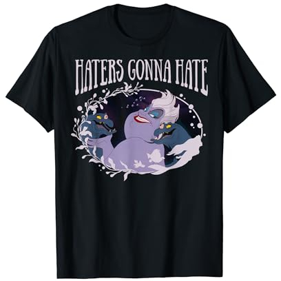 Disney Little Mermaid Ursula Haters Gonna Hate T-Shirt