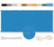 MEEYI Balkon Sichtschutz Balkonabdeckung 75x500cm Balkon seitenmarkise Balkonverkleidung Wind-und UV-Schutz Wetterfest mit Kabelbinder Ösen Seil, für Balkongeländer, Terrasse & Garten Blau