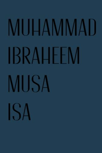 Influential Muslim Men: Notebook