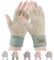 Fingerlose Winterhandschuhe für Damen - Winterhandschuhe Ohne Fingerkuppen Thermohandschuhe Warme Winter Handschuhe Arbeiten Radfahren Fahren