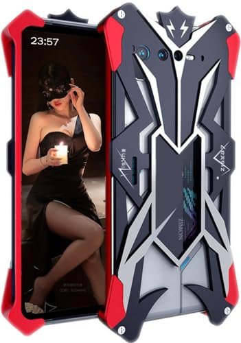 TECSHINE Gaming Metal Phone Case for ASUS ROG Phone 6 Pro 5G. Cover for ASUS ROG Phone 6D Ultimate