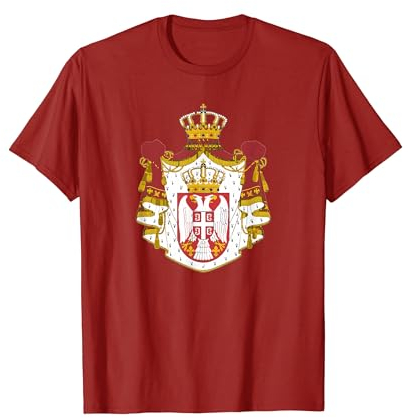 Serbien Flagge Herren Serbien Deko Serbia Kind Damen Srbija T-Shirt