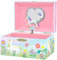 Musikalisches Schmuckkästchen für Kinder – Kinderspieluhr mit drehendem Einhorn, Einhorn-Geburtstagsgeschenke für kleine Mädchen, 15,2 x 11,8 x 8,9 cm – Alter 3–10