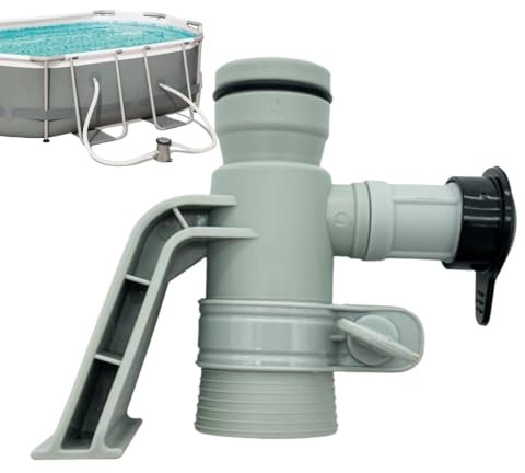 Válvulas de émbolo para piscina elevada,Válvula de émbolo | Reemplazo de válvula de manguera para piscina,Válvula de émbolo de manguera, accesorio de pieza de piscina para mantenimiento de piscinas el