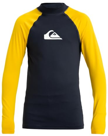 Quiksilver Jungen Everyday Upf50 Ls Youth Rash-Guard-Shirt (1er Pack)