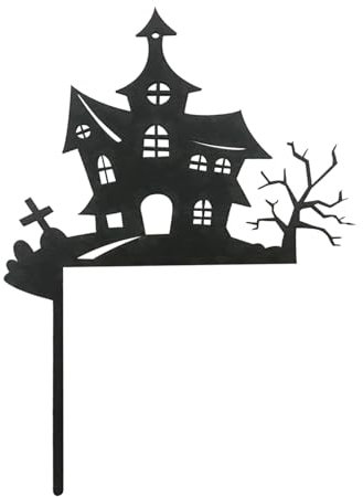 Lustiger Halloween-Türrahmen-Dekorationsanhänger, verrückte Party, aus Holz, Wohnzimmer-Wand-Tür-Dekoration, lustige Halloween-Party-Tür-Eckdekoration Eventkleider Für Damen Elegant (B, 18.5X13.5cm)
