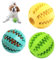 FYKZQWDS 3 Pcs Dog Treat Ball, Dog Food Dispenser Ball Mini Toy & Treat Dispenser for Dental Health, Engaging for Pet Families Chew Toy for Teeth Cleaning