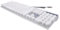 Angoily Clavier Filaire Ergonomique À Touches Rondes Et Lumineuses pour Ordinateur Portable Et Mobile