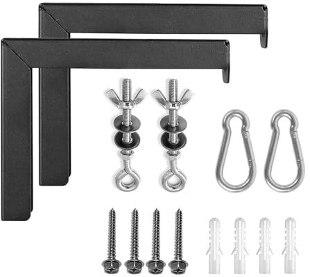 Illkjasfc Universals Projectors Screen Wall Mounted Bracket Set L Bracket Styles Hooks For Home Movie Screen Hanging
