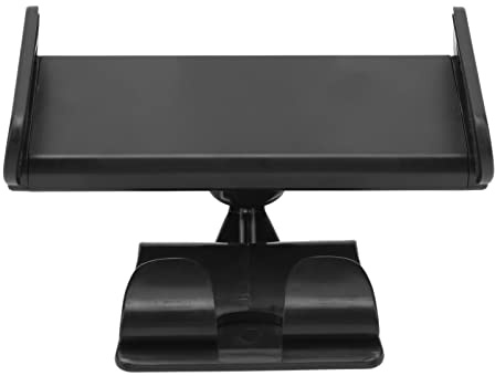 LIYJTK REAR SEAT PHONE HOLDER MOUNT STURDY FOR TESLA MODEL 360° ROTATABLE CAR HEADREST TABLET STAND BLACK