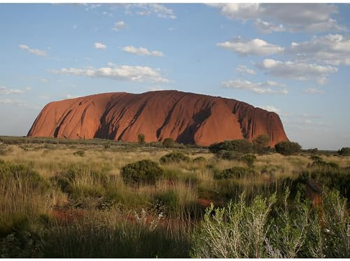 Ayers Rock Gloss Ululu Sandstone Puzzle für Erwachsene, 1000 (38 x 26 cm), Wanddekoration für Familien-Herausforderungsspiel, Nummer