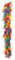 PARTY DISCOUNT ® Federboa, ca. 180 cm lang, Regenbogen