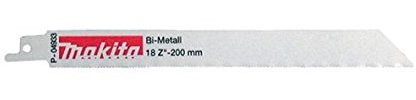 MAKITA P-04933 RECIP BLADES 200MM LONG 18TPI PACK OF 5