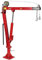 EQUIPEMENT EXPRESS SICOBA Grue Hydraulique de Levage Pliable Pivotante 0,9T Hayon Pick up avec Bras reglable 360° + Treuil
