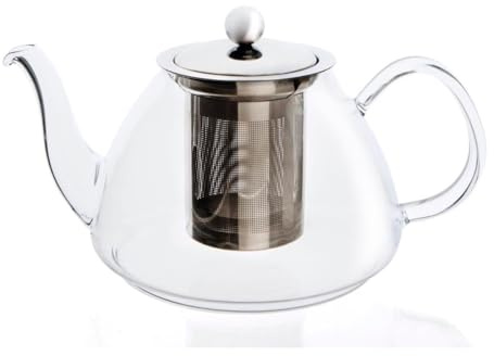 Quid Serenia - Tetera con Tapa y Filtro de INOX, de 1 l