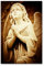 Postereck - 0513 - Betender Engel, Sepia Glaube Gott Schutzengel - Kunst Wandposter Fotoposter Bilder Wandbild Wandbilder - Poster - 4:3-40,0 cm x 30,0 cm