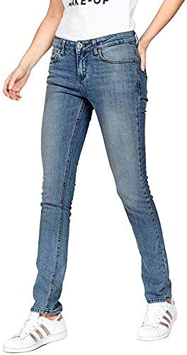 LTB Damen Jeans Jeanshose Aspen Y Slim Straight Mid Raise (Light Blue, W27/L32)